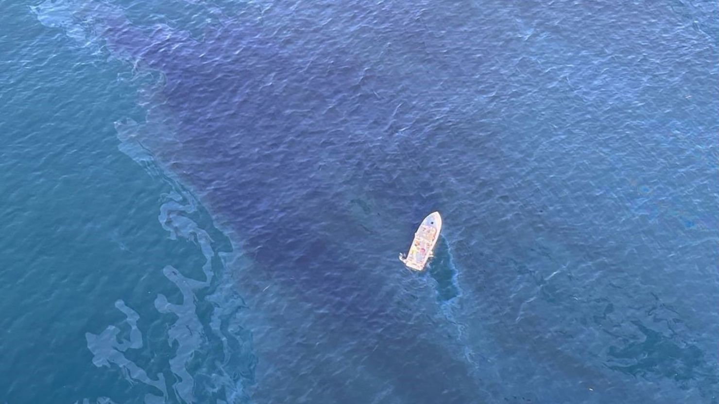 The source of the oil isn't immediately clear, according to the US Coast Guard.