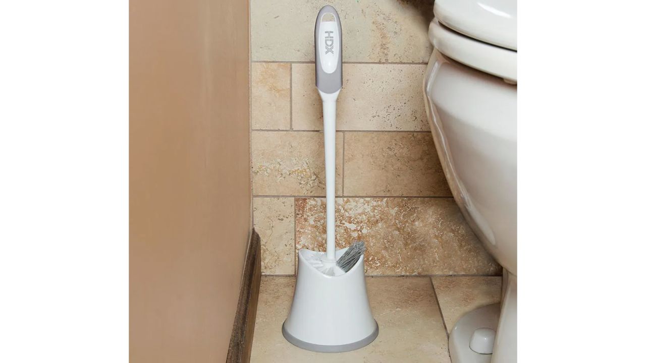 Bathroom Cleaning Tools Toilet Brush Holder Cleaner Detergent