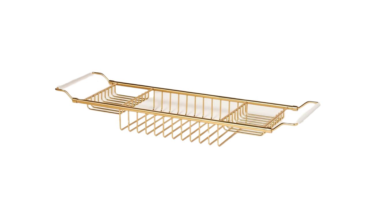 Hearth & Hand With Magnolia Brass Wire Bathtub Caddy.jpg