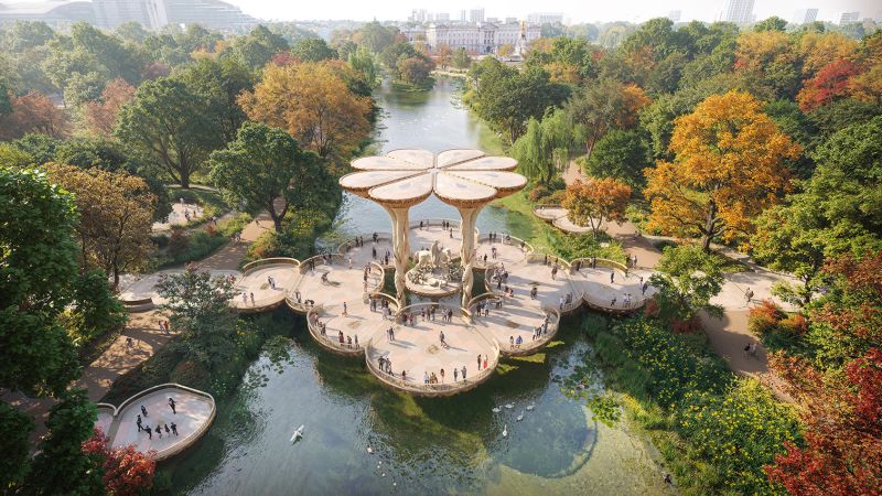 Proposed designs for Queen Elizabeth II’s London memorial unveiled
