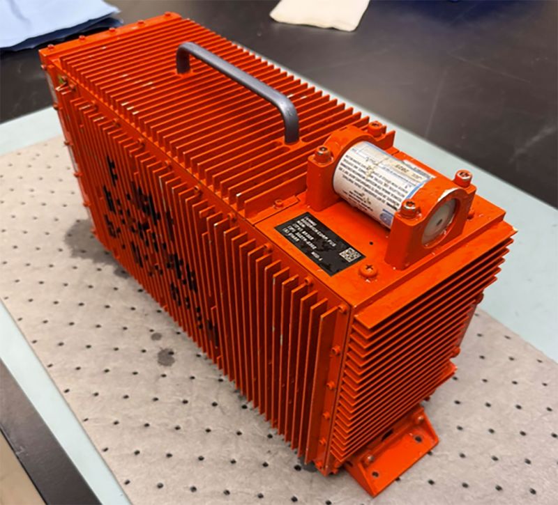 Less than a second before hitting a passenger jet, helicopter