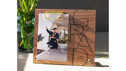 HereafterLA Modern Grad Wood Frame