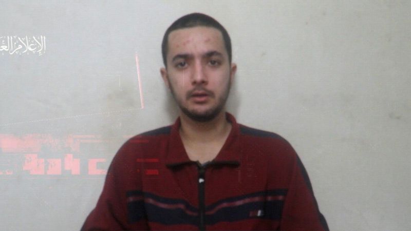Хамас публикува видео на заложника Херш Голдбърг-Полин в доказателство, че е оцелял след наранявания на 7 октомври