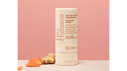 Hey Humans Natural Deodorant Rosewater Ginger