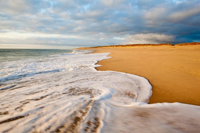 <strong>9. Coast Guard Beach, Cape Cod, Massachusetts. </strong>Beachgoers will find spectacular views and chilly water along this beach, where lifeguards keep a close eye on shark activity.