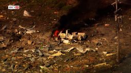 A screengrab from an aerial video showing damage from the explosion at Accurate Energetic Systems, LLC, on the border of Hickman and Humphreys Counties in Tennessee on Friday, October 10, 2025.