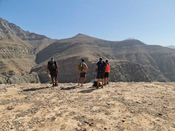 Certified guides are trained to understand the ecology of each trail, providing trekkers with information about the landscape, wildlife, and culture of the area. Pictured, the Hidden Oasis Ras Al Khaimah, is just one-and-a-half hours from Dubai city center.