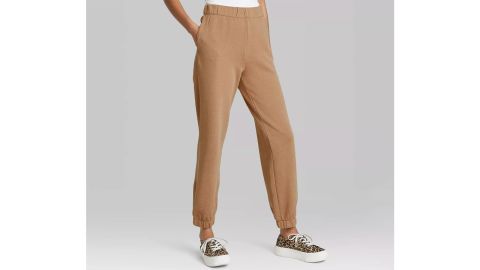 High-Rise Vintage Jogger Sweatpants