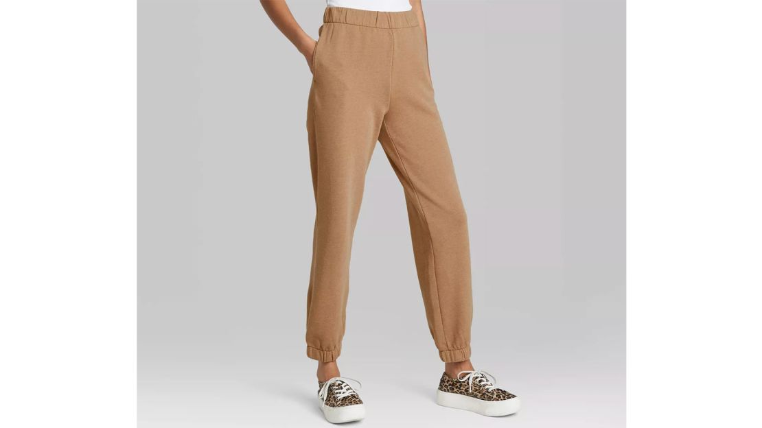 High-Rise Vintage Jogger Sweatpants