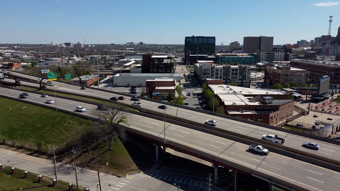 Interstate 244, built as part of the federal highway acts of the 1960s, was constructed right through the heart of the Greenwood neighborhood. The program director for the Greenwood Cultural Center says that was the final blow to the community.