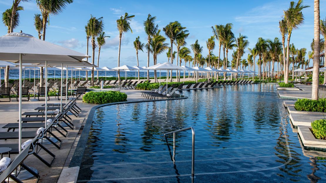 A photo of a pool at the Hilton Tulum Riviera Maya All-Inclusive Resort