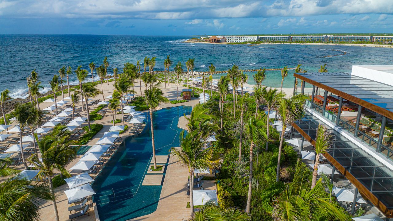 A photo of the pool at the Hilton Tulum Riviera Maya