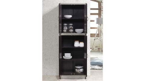 Hodedah 4-Door Kitchen Pantry With Four Shelves