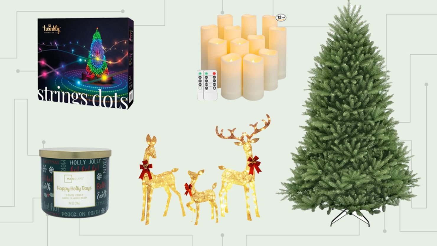 Cyber Monday holiday decor deals from , Walmart and more