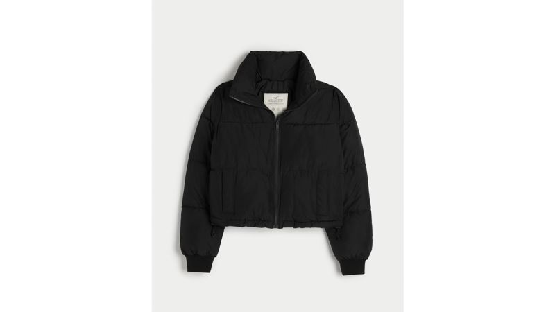 Hollister packable deals lightweight puffer jacket