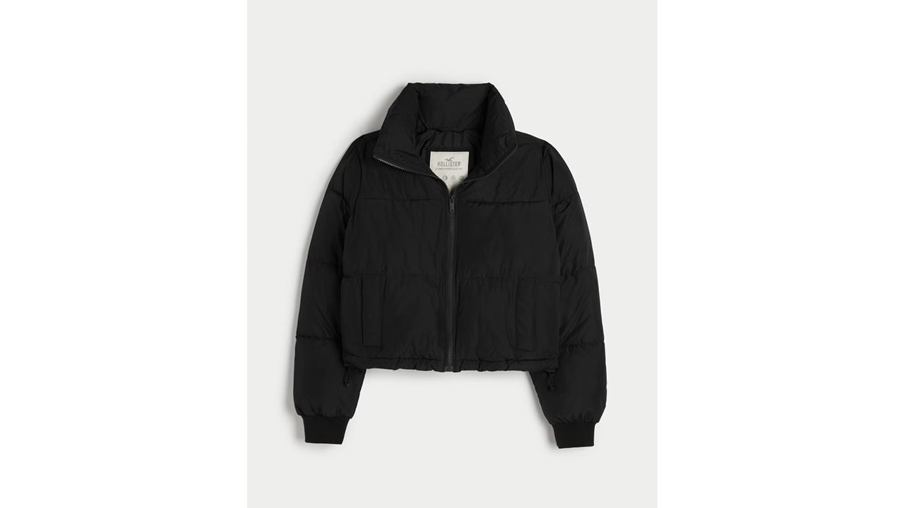 A photo of the Hollister Ultimate Mini Puffer Jacket