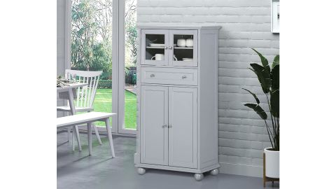Homcom Traditional Kitchen Floor Storage Cabinet