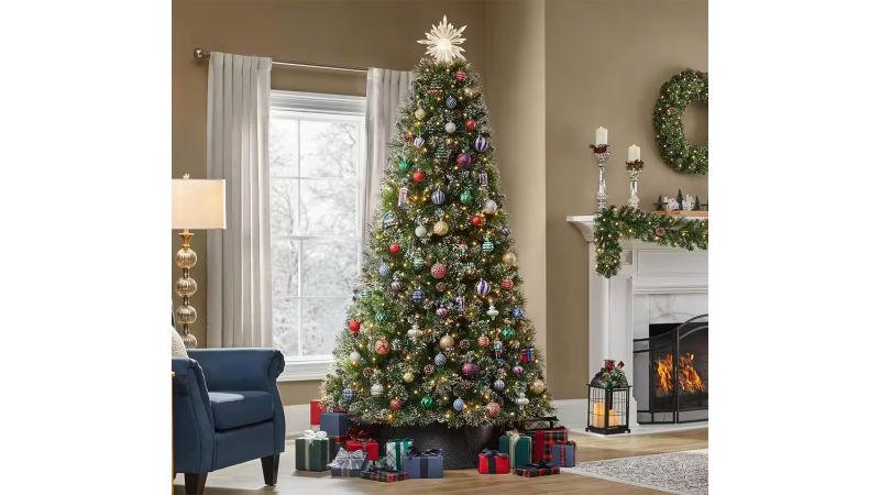 Home accents holiday 7.5 deals pre lit tree