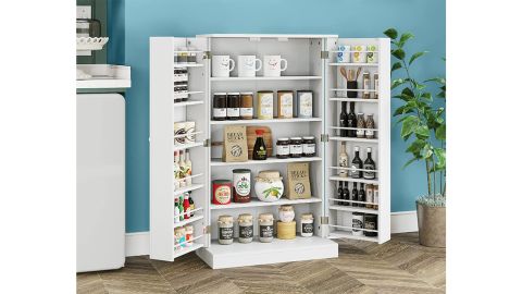 Home Bi Kitchen Pantry Cabinet