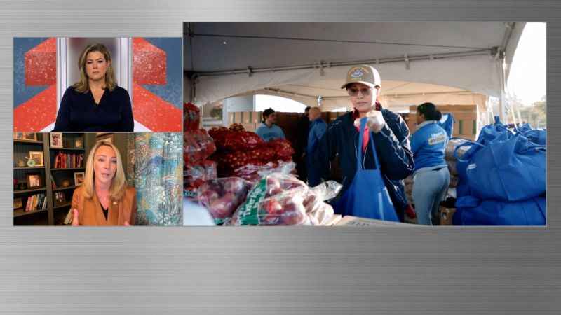 ‘We are overwhelmed by the response’: Military family group met with huge demand for grocery help amid shutdown insecurity