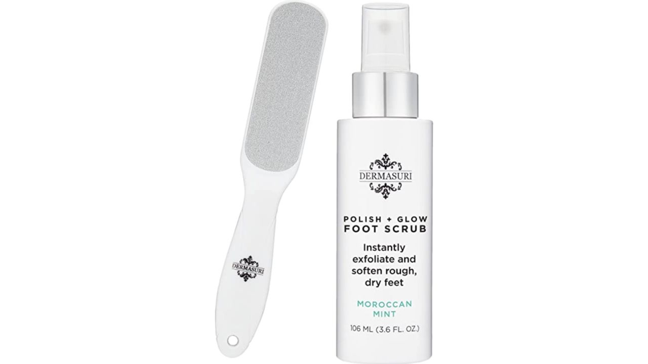 Dermasuri Polish + Glow Foot Scrub