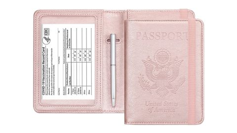 Hotcool passport and vaccination card holder