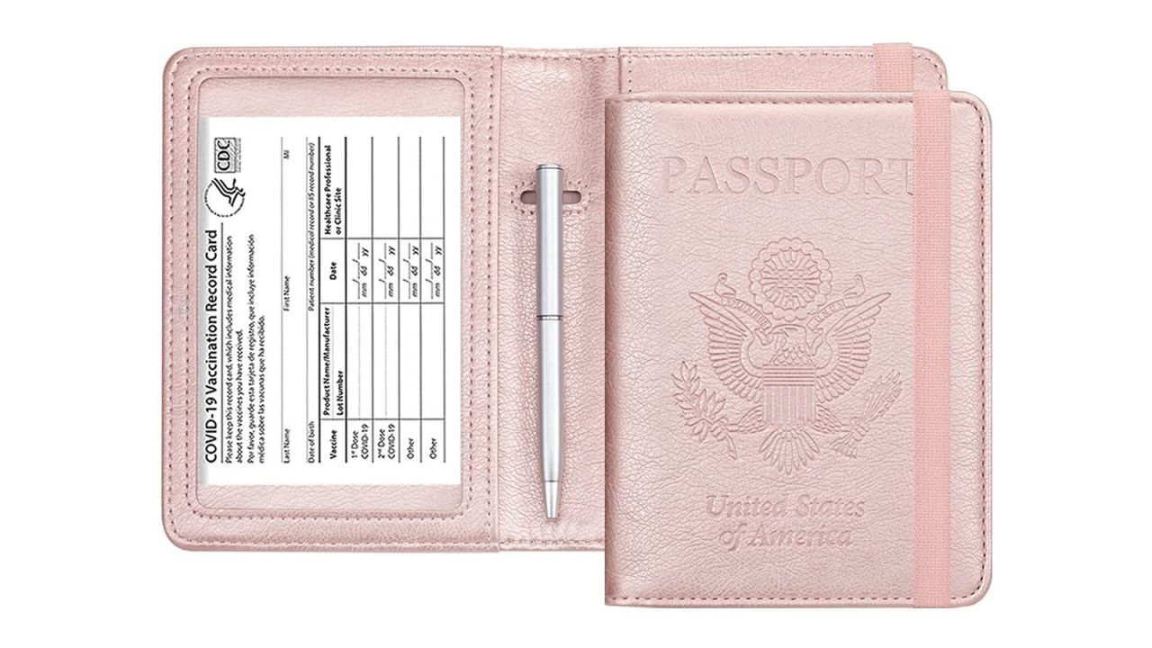 Hotcool Passport and Vaccine Card Holder