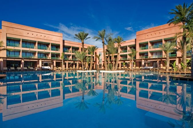 The larger Hôtel du Golf Rotana boasts 315 rooms offering views of the surrounding gardens, and either the pool or golf course.