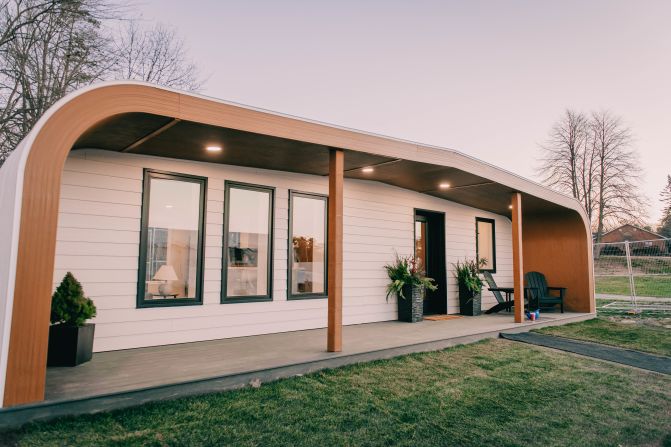 ‘When can I have one?’: The world’s largest 3D printer is building cozy homes from wood