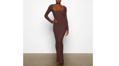 SKIMS Soft Lounge Long Sleeve Dress