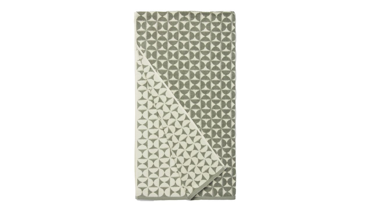 House No. 23 Harper Bath Towel in sage