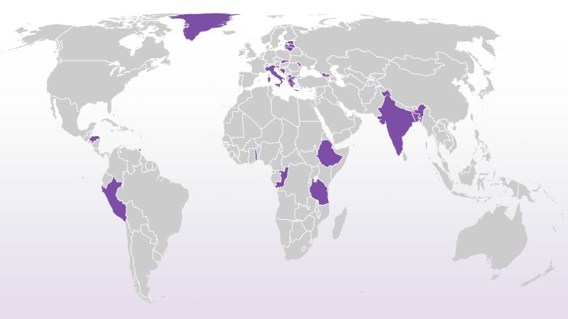 Карта: Държавите, в които жените водят