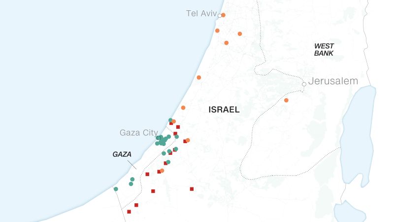 Visualizing the Israel-Hamas war | CNN