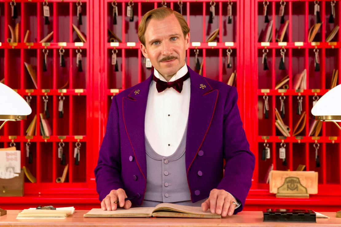 Ralph Fiennes as legendary concierge M. Gustave H. in 