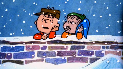 Charlie Brown and Linus in "A Charlie Brown Christmas."
