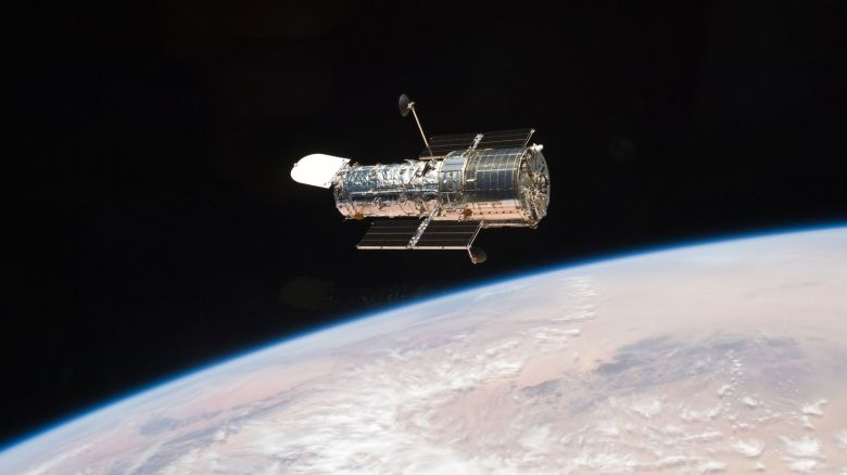 This image of NASA's Hubble Space Telescope was taken on May 19, 2009 after deployment during Servicing Mission 4. 