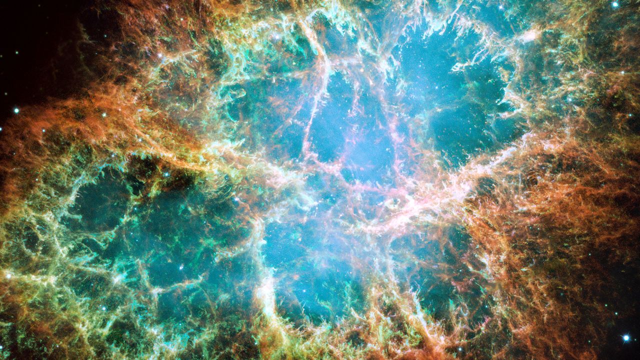 Hubble's Crab Nebula