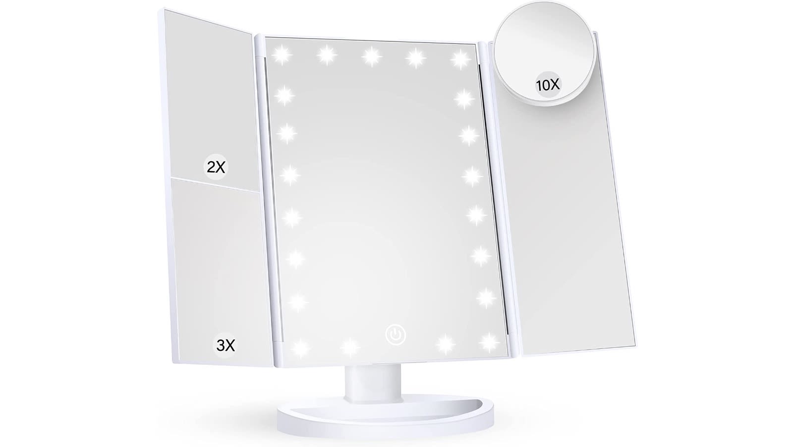 14 best lighted makeup mirrors, according to makeup artists