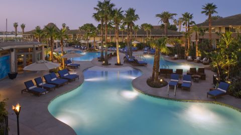 A photo of the pool at the Hyatt Regency Mission Bay Spa and Marina