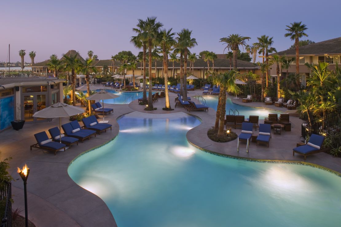 A photo of the pool at the Hyatt Regency Mission Bay Spa and Marina