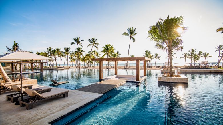 A photo of a pool at the Hyatt Zilara Cap Cana resort