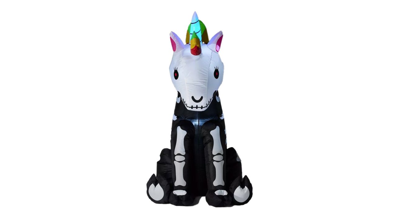 Hyde & EEK! Boutique 5-Foot LED Inflatable Skeleton Unicorn Decoration.jpg