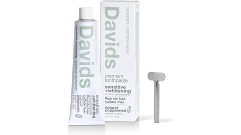 Davids premium toothpaste for sensitive skin + whitening