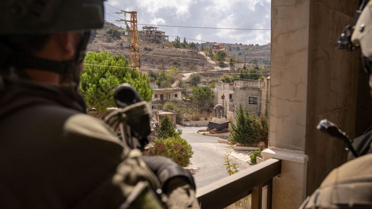 IDF handout photo geolocated to be in southern Lebanon.