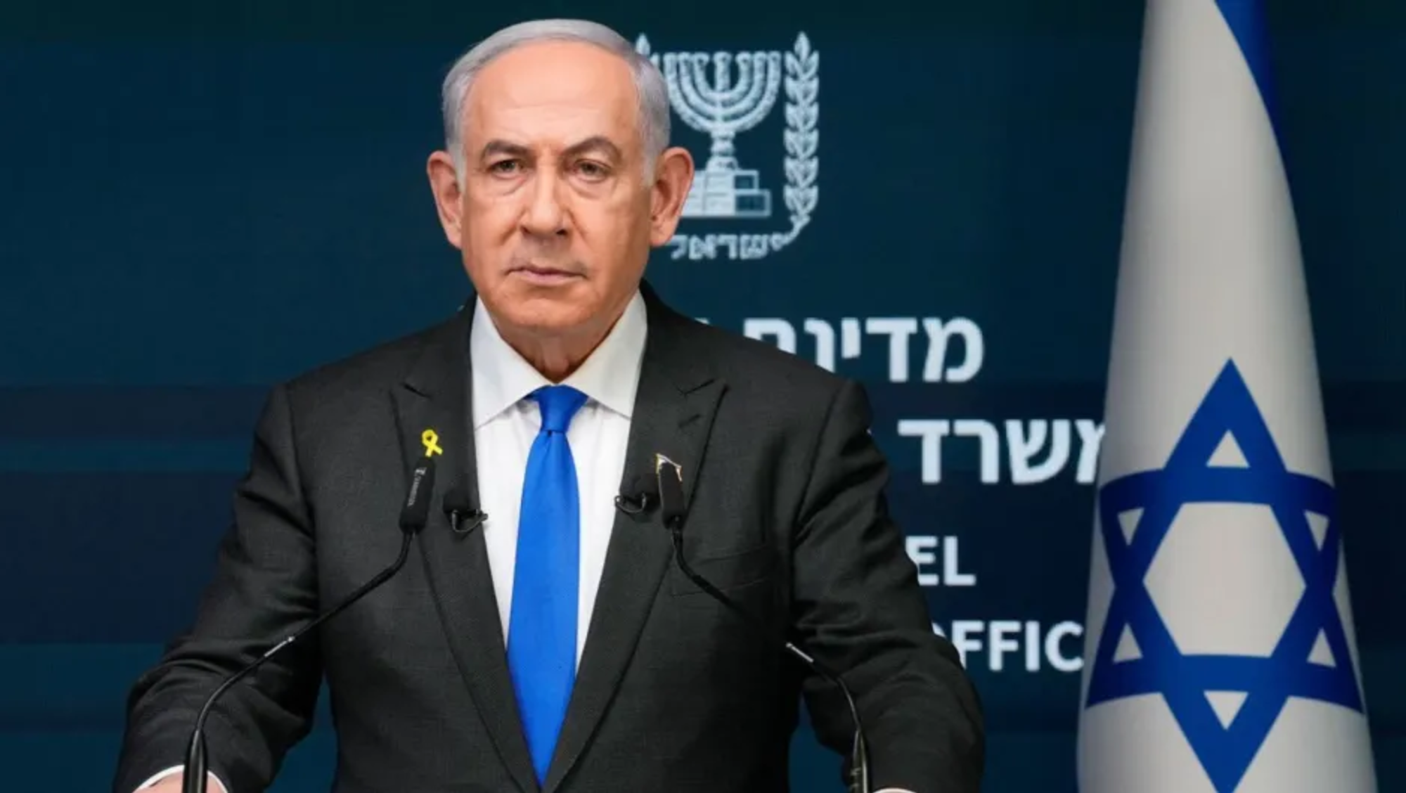 El primer ministro de Israel, Benjamin Netanyahu