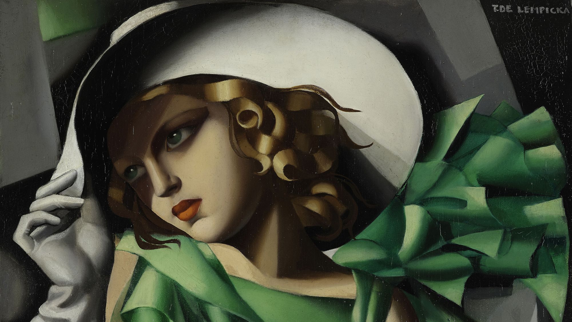 Tamara de Lempicka’s “Young Woman in Green," painted between 1927 and 1930, is a defining work of the Art Deco star whose art has attracted a resurgence of interest in recent decades.