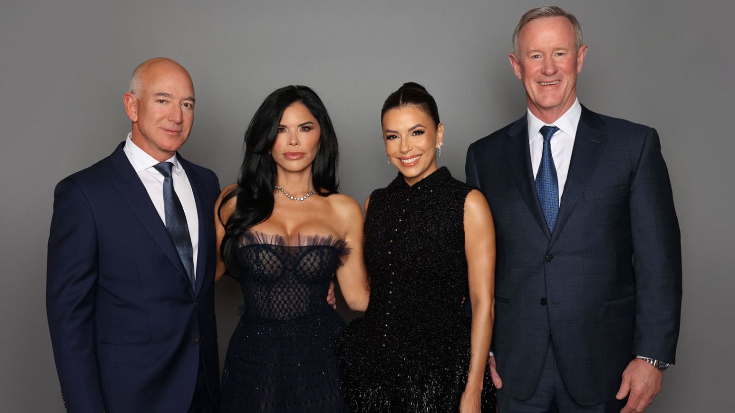  Amazon founder Jeff Bezos and his fiancée Lauren Sánchez are awarding $50 million each to Bill McRaven, a retired Navy admiral and former chancellor of the University of Texas System, and actor and entrepreneur Eva Longoria as part of Bezos’ annual prize to individuals who make significant contributions to society.