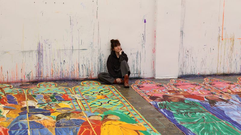 Despite controversy, designs for Notre Dame’s new windows go on display in Paris