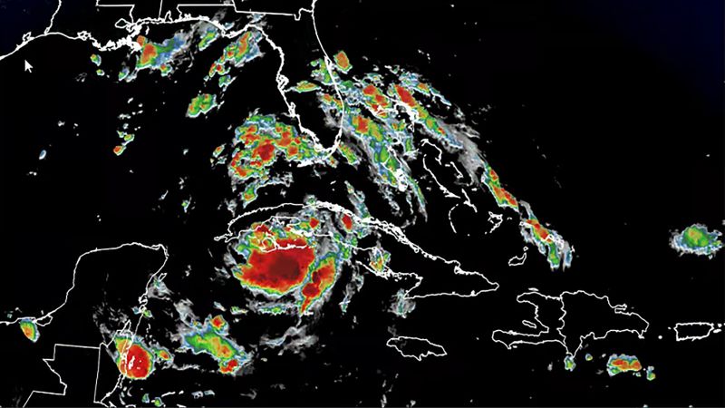 Tropical Storm Debby forms in the Gulf of Mexico, expected to reach hurricane strength before landfall in Florida | CNN