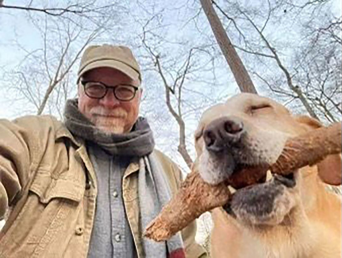 Lyn McFarland and his dog, Poco, went missing during Hurricane Helene.